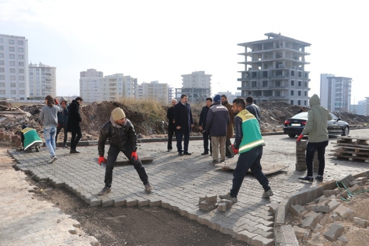 Başkan Baydilli Alanda Çalışmaları İnceledi