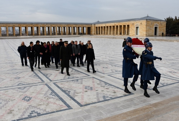 Büyükçekmeceli Muhtarlardan Anıtkabir Ziyareti