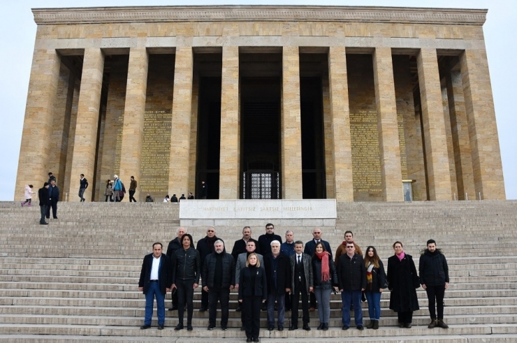 Büyükçekmeceli Muhtarlardan Anıtkabir Ziyareti