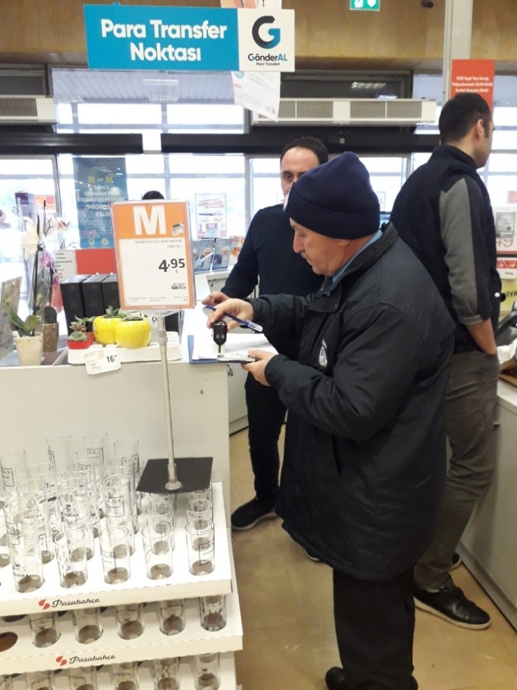 Canik Zabıtasından Fiyat Ve Etiket Denetimi