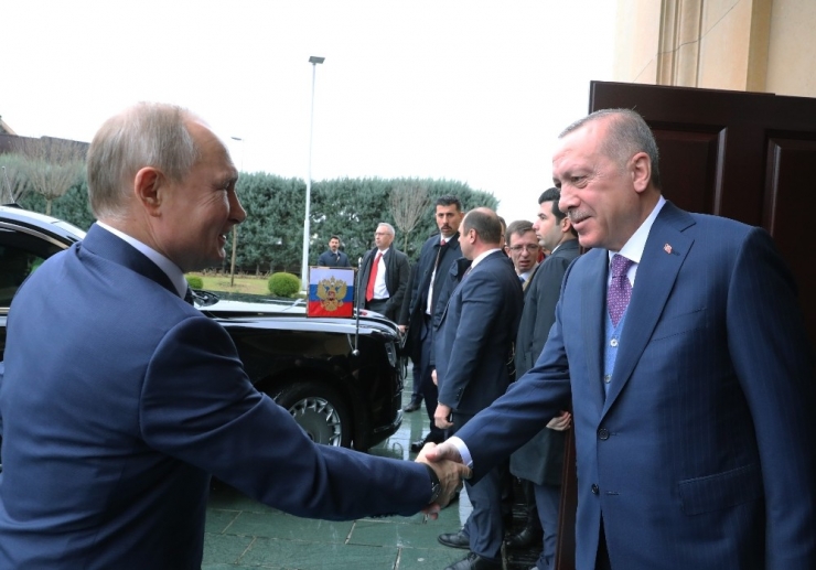 Erdoğan - Putin Zirvesi Başladı