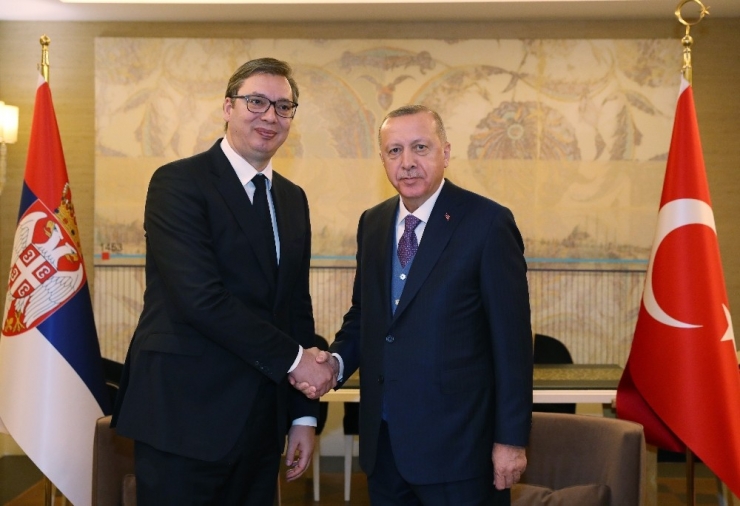 Cumhurbaşkanı Erdoğan, Sırbistan Cumhurbaşkanı Vuçiç Görüşmesi Başladı