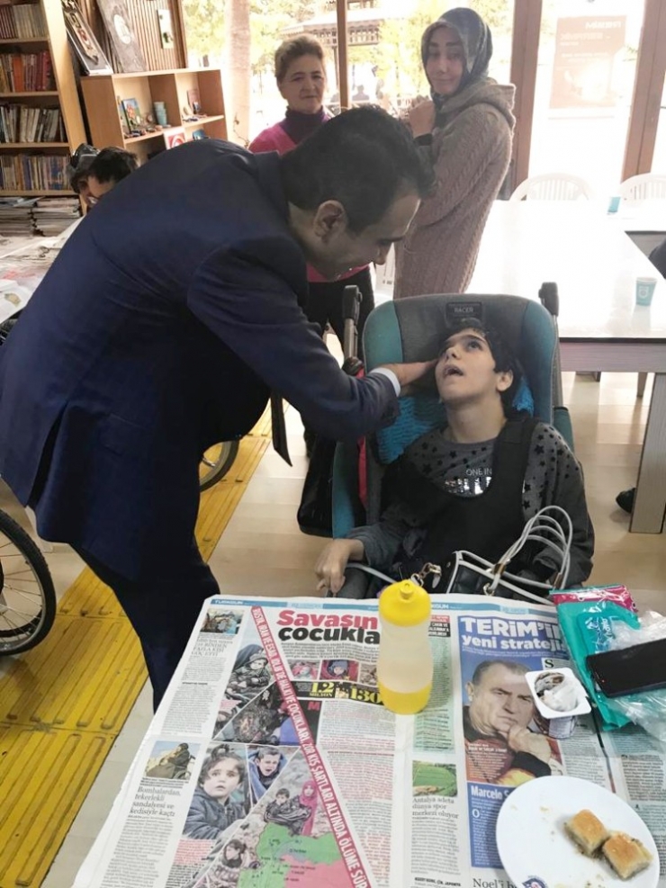 Başkan Kalaycı, Engelli Vatandaşları Unutmuyor