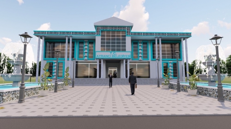 Ayrancı’ya Modern Belediye Binası Yapılıyor