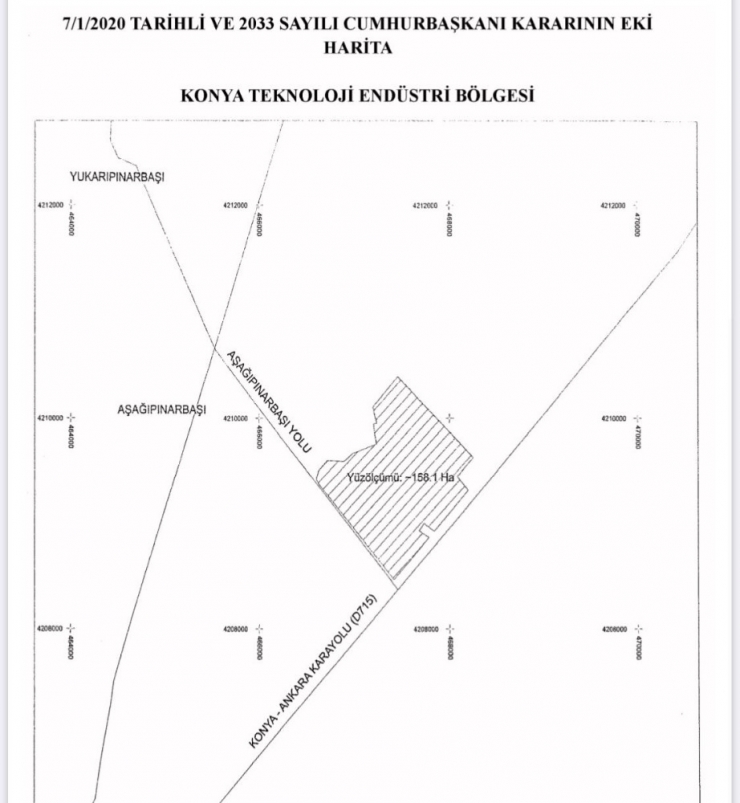 Başkan Altay: “Konya Teknoloji Endüstri Bölgesi Şehrimize Hayırlı Olsun”