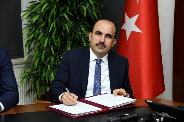 Bozkır’a Yapılacak 8 Derslikli Okulun Protokolü İmzalandı