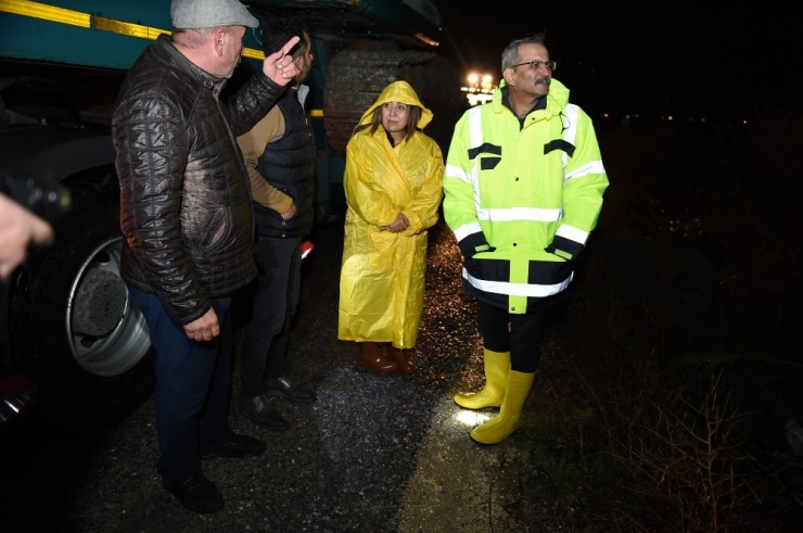 Başkan Bozdoğan, 48 Saat Nöbet Tuttu