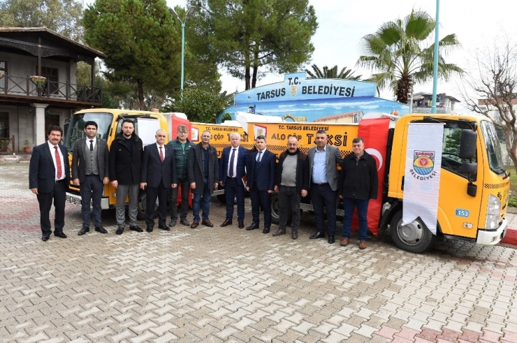 Tarsus’ta ’Çöp Taksi’ Hizmete Girdi