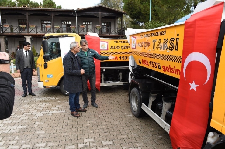Tarsus’ta ’Çöp Taksi’ Hizmete Girdi