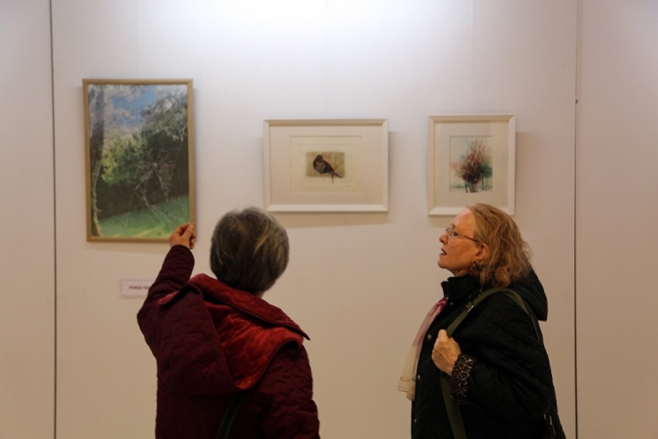 İki Akademili Sanatçının Anısına Maltepe’de Resim Sergisi Açıldı