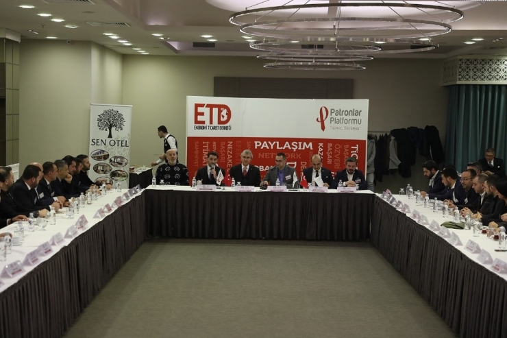 Başkan Yüce, Patronlar Platformu Toplantısına Katıldı