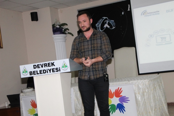 Devrek Kent Konseyinden Kadınlara İnternet Eğitimi