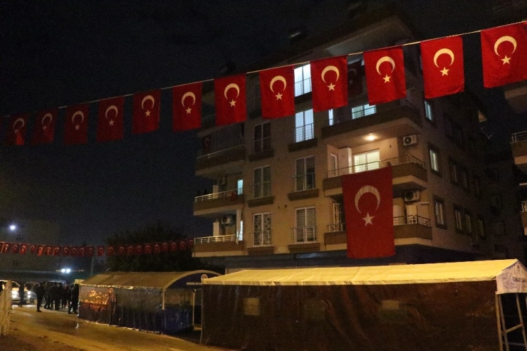 Şehit Ateşi Mersin’e Düştü