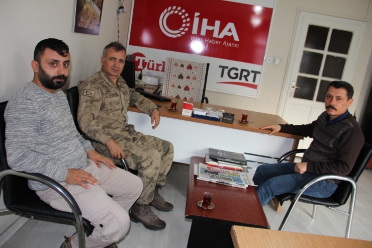 İl Jandarma Komutanı Atasoy’dan İha’ya Ziyaret