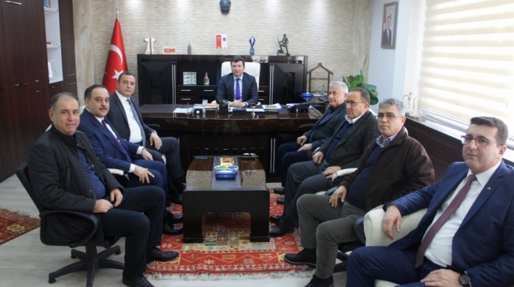 Atb’den Kaymakam Şahin’e Ziyaret