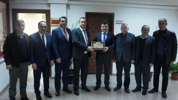 Atb’den Kaymakam Şahin’e Ziyaret