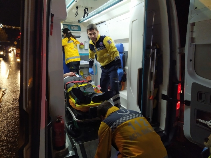 Beşiktaş’ta Panelvan Araç Devrildi: 1 Yaralı