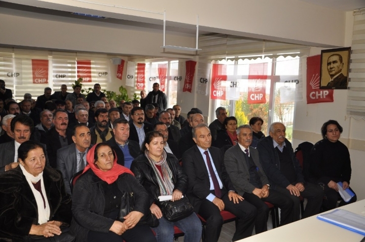 Chp Arguvan İlçe Başkanlığına Aslantürk Seçildi