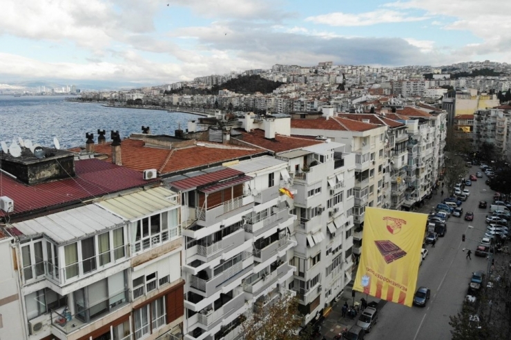 Batur’dan Göztepe’ye “Evine Hoş Geldin” Desteği