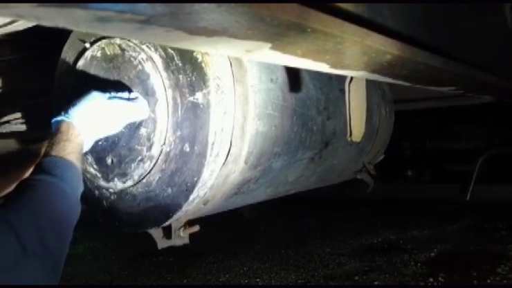 Tırın Hava Tüpü Ve Su Deposundan Kaçak Sigara Çıktı