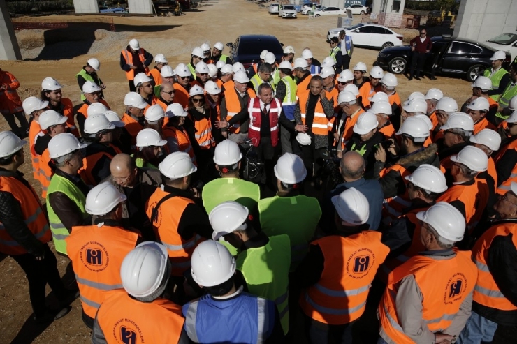 3. Etap Raylı Sistemi Nisan’a Kadar Tamamlanacak