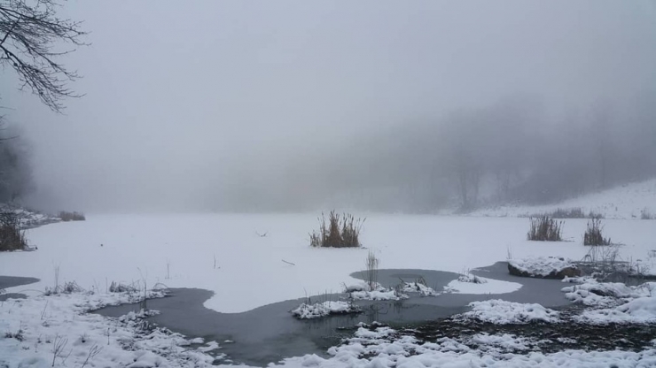 Göktepe Göleti Buz Tutu