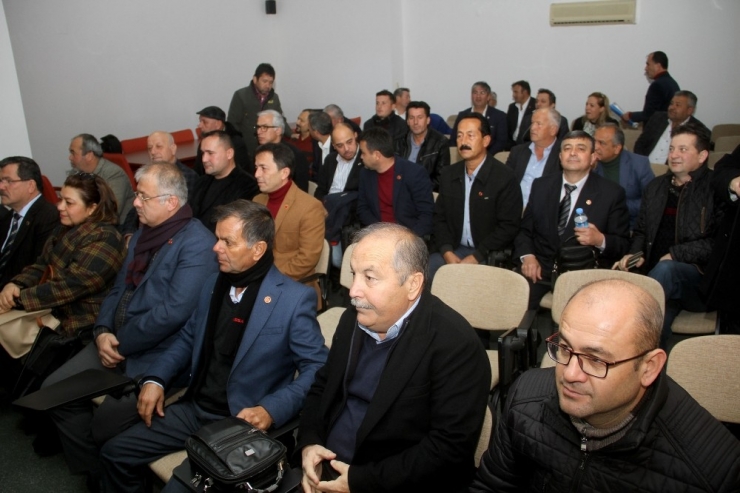 Kaymakam Şahiner Muhtarlar İle Toplantı Yaptı