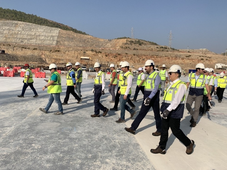 Nükleer Düzenleme Kurulu Üyelerinden Akkuyu Ngs Sahasında İnceleme