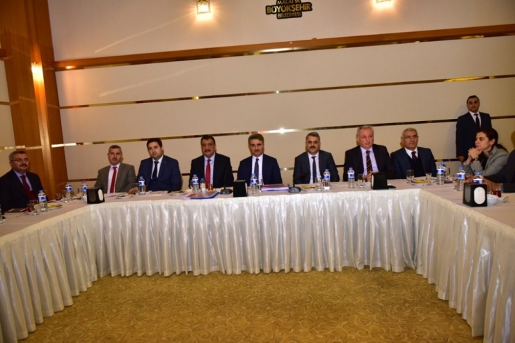 Spor Yatırımları İstişare Toplantısı Yapıldı