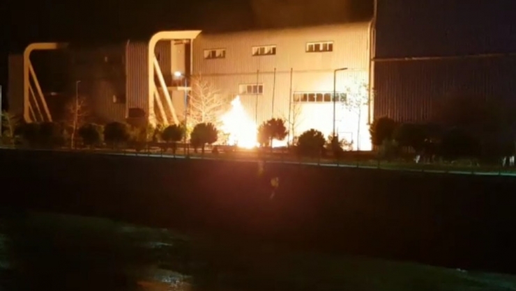 Trabzon’da Atletizm Stadı Yanındaki Lpg Tankı Yangını Korkuttu