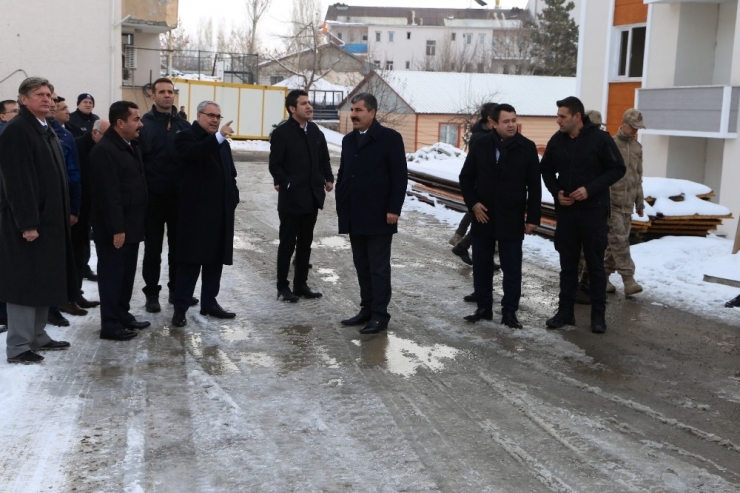 Muş Valisi Doç. Dr. Gündüzöz, Varto’da İncelemelerde Bulundu