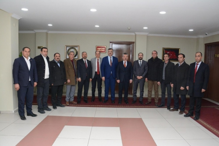 Başkan Kahraman’dan Emniyet Müdürü Karabağ’a Ziyaret