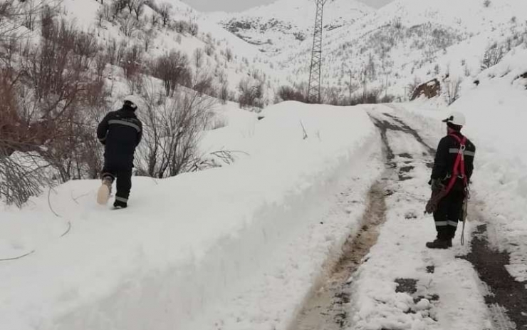 Vedaş Ekibinin Zorlu Mesaisi