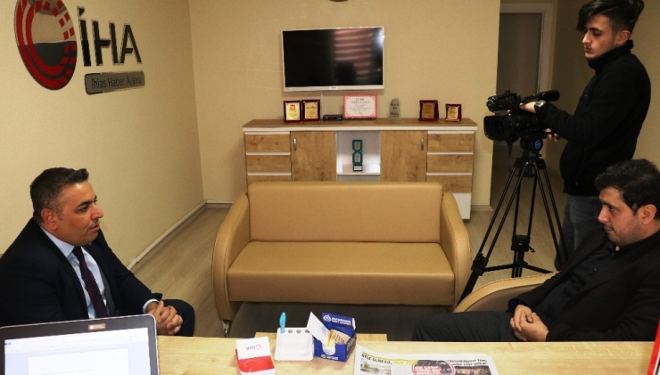 Mtso Başkanı Sadıkoğlu İha’yı Ziyaret Etti