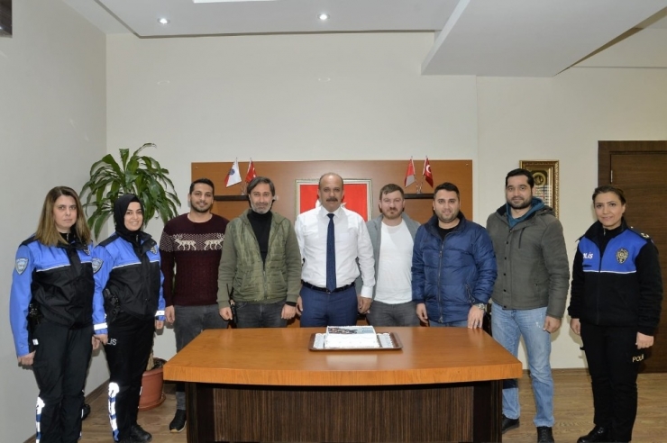 Emniyet Müdürü Aktaş Gazeteciler Gününü Kutladı