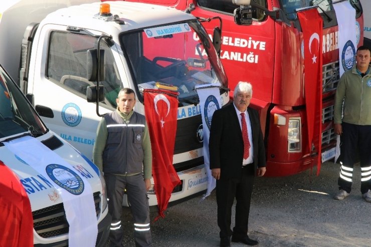 Ula Belediyesinin Araç Parkına Takviye