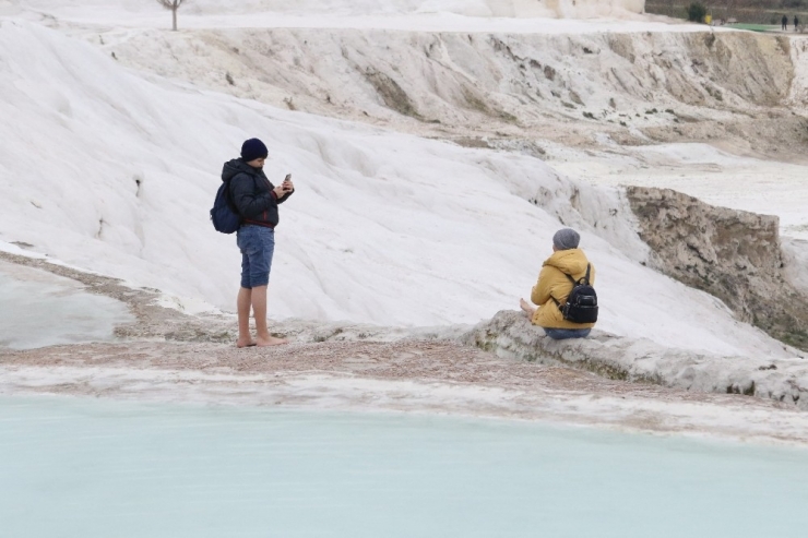 Yarıyıl Tatilinde Pamukkale’de Yüzde 100 Doluluk Bekleniyor