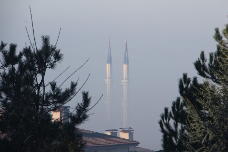 Düzce’de Sis Kartpostallık Görüntüler Ortaya Çıkardı