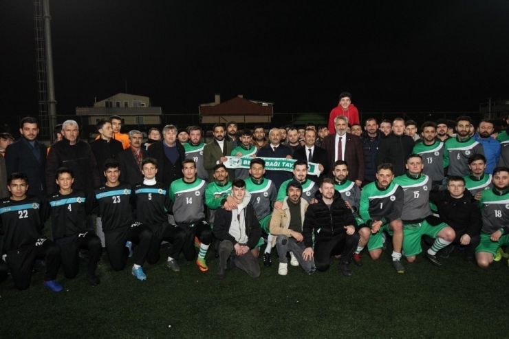 Başkan Büyükgöz Antremana Katıldı