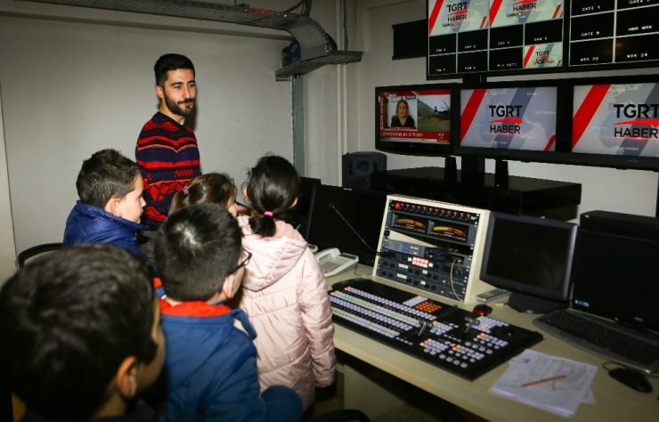 Öğrencilerinden İha’ya Ziyaret