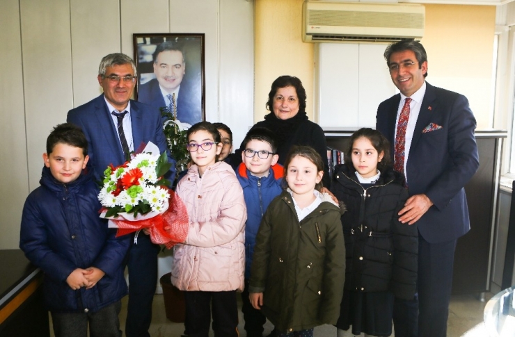 Öğrencilerinden İha’ya Ziyaret