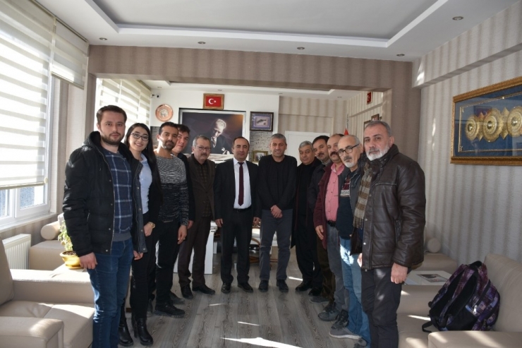 Başkan Sülük, Gazetecilerle Biraya Geldi