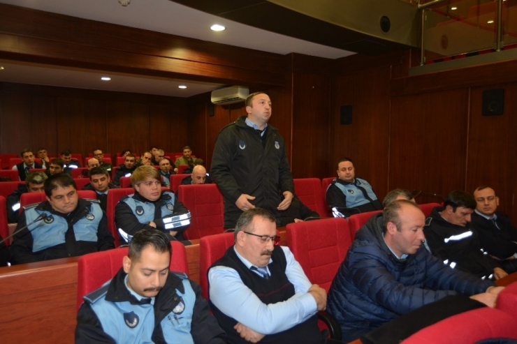 Başkan Hürriyet Zabıta Personelini Dinledi