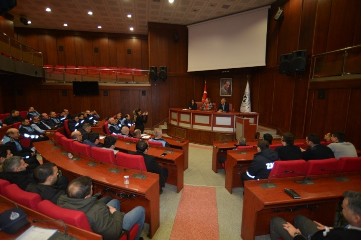 Başkan Hürriyet Zabıta Personelini Dinledi