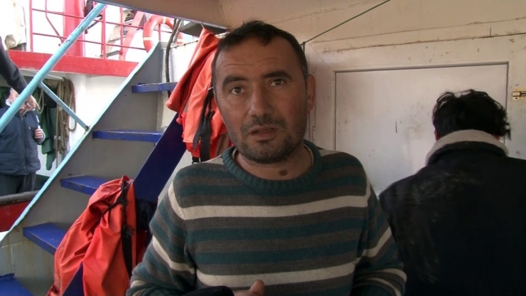 3 Balıkçıyı Kurtaran Kaptan Konuştu