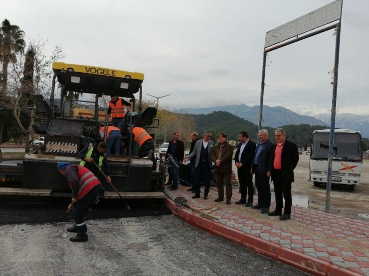 Göynük Mahallesine Aydınlatma Ve Bisiklet Yolu