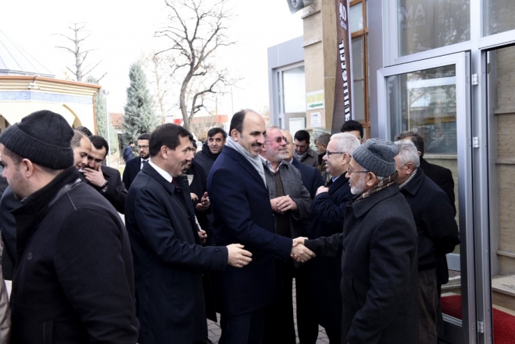 Başkan Altay, Karayolları Camisi’nde Vatandaşlarla Buluştu