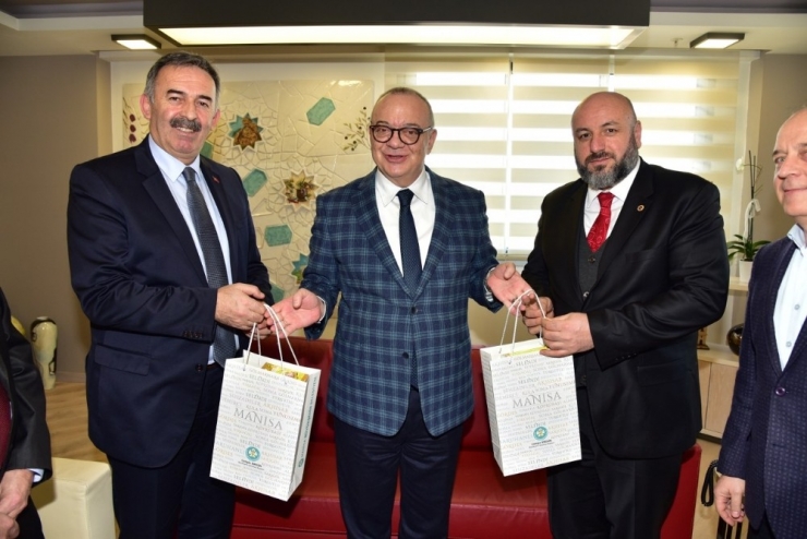 Soma’nın Geleceği İçin Başkan Ergün’den Destek İstediler