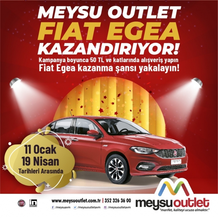 Meysu Outlet Fiat Egea Kazandırıyor