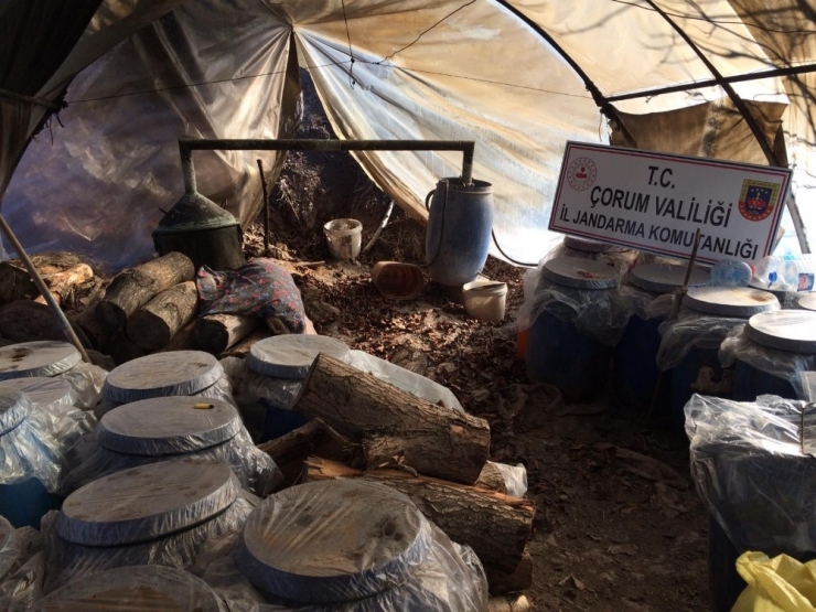 Jandarma’dan Yeni Yılın İlk Kaçak İçki Operasyonu